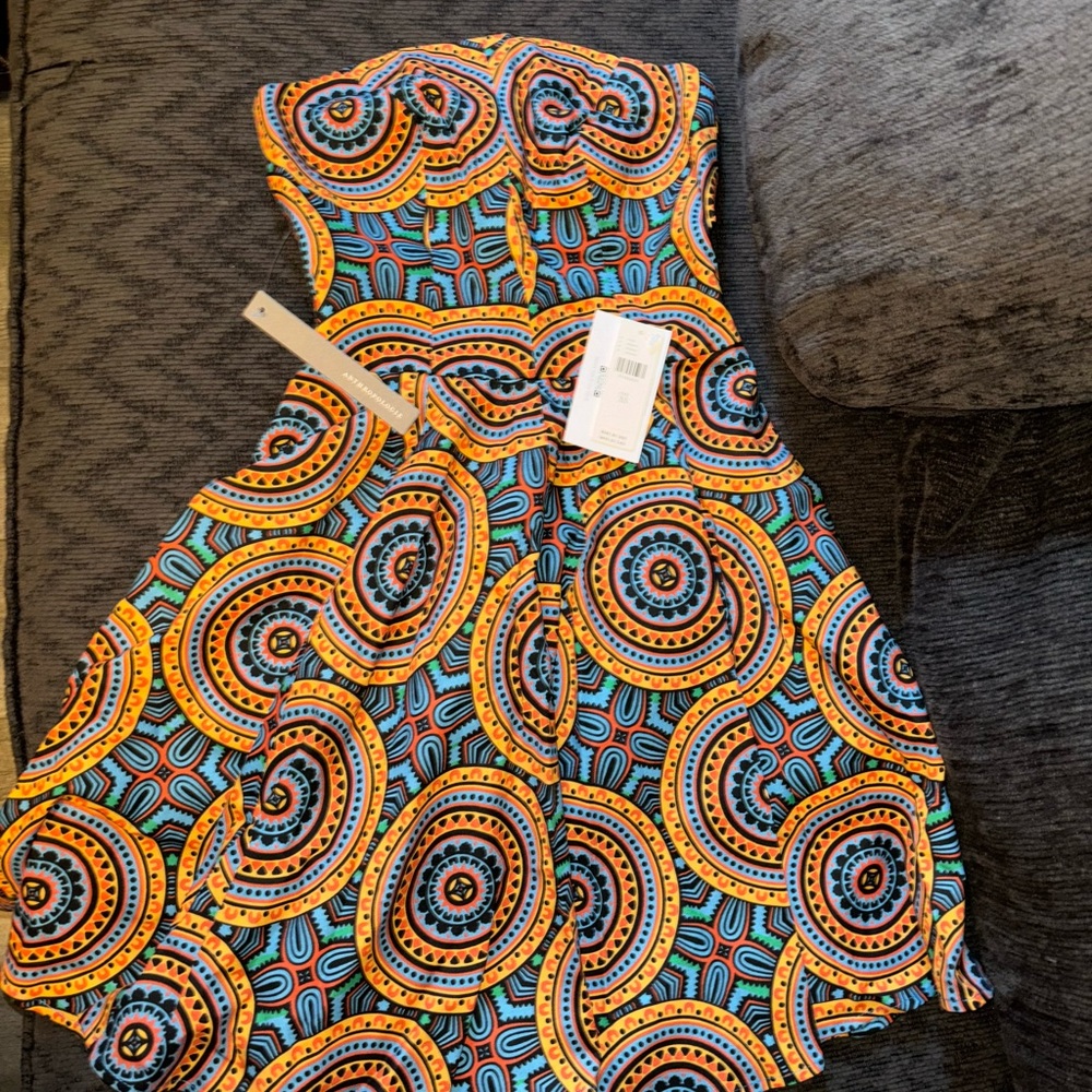 Kahindo strapless dress. XS NWT (one tag accidentally removed but have it)